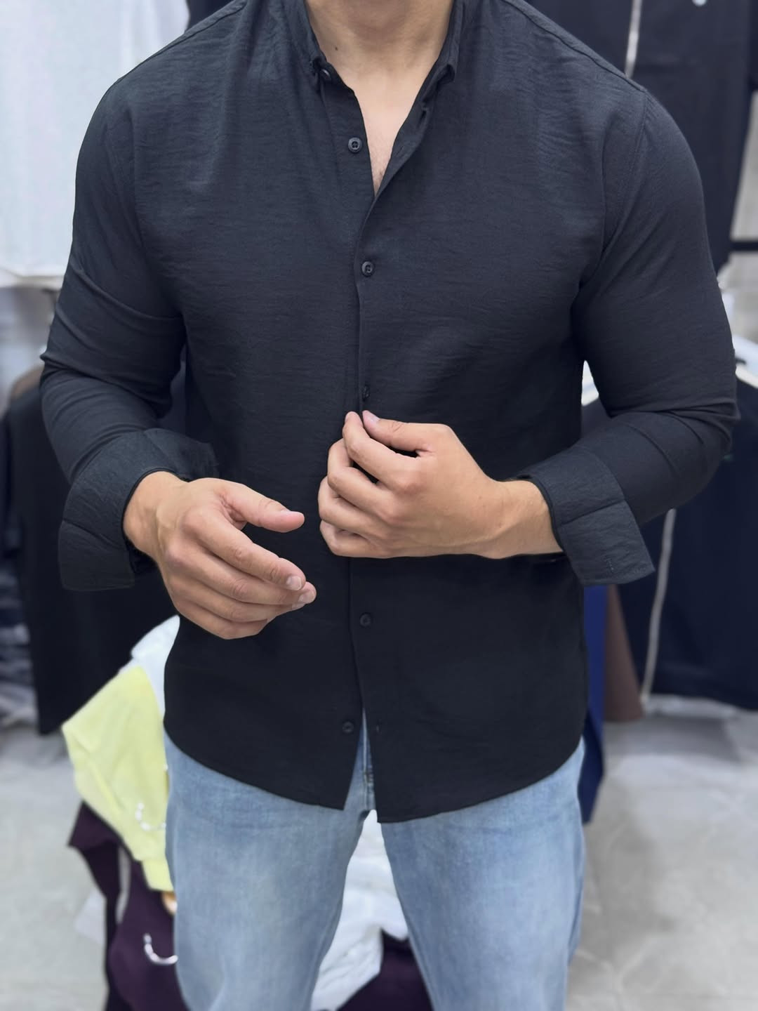 اقلب لليسار 9 لون 
خامه لنن كلينس (ابرد واجود القطن ) 
قالب وخامه تركي s m l xl xxl


**إذا كنت صاحب هذا الإعلان وتريد حذفه لأي سبب، رجاءا أرسل رسالة إلى الدعم الفني**