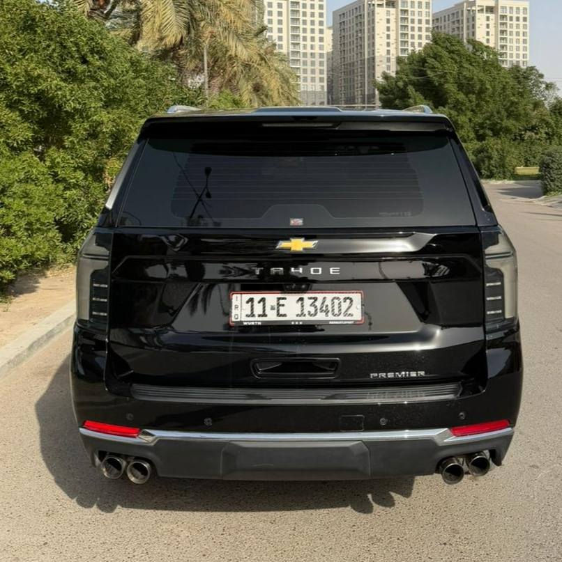 تاهو موديل 2025 ابريمير 
سيارة جديدة جدا مغلفة ppf
مكفولة كفالة عامة  ماشية 19 km
محرك كير واير بشرط مامفتوح 
سيارة حيل نظيفة كلشي عل بلاد جديد 
سنوية هزة كلشي جديد مدفوع لـ
باسمي السنوية بشرط تحويل وغرامـة
سيارة مابيـها دينار مصرف كامل من كل نواحي
فول فول مواصفات شاشة كبيرة لمس كاميرا 
حاسة رادارات كشن جلد كشن كاراباي بصمة 
 تشغيل عن بعد تحكمات ستيرن بلتوس اوكس
 كار بلي أوتو ستوب للتحذيرات تبيرد مركزي
 تحديد سرعة محرك 8 سلندر فورويل 
رقم صاحب سيارة ***********
