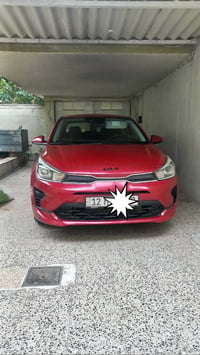 للبيع كيا ريو موديل 2023 رقم نينوى مسطره السياره فول مواصفات بصمه تحكم...