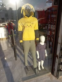 مانيكان • نسائي • رجالي أسود