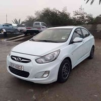 وبركاته هيونداي اكسنت ، موديل 2013 ، رقم بغداد ، خليجي ، محرك 1600 ، ف...