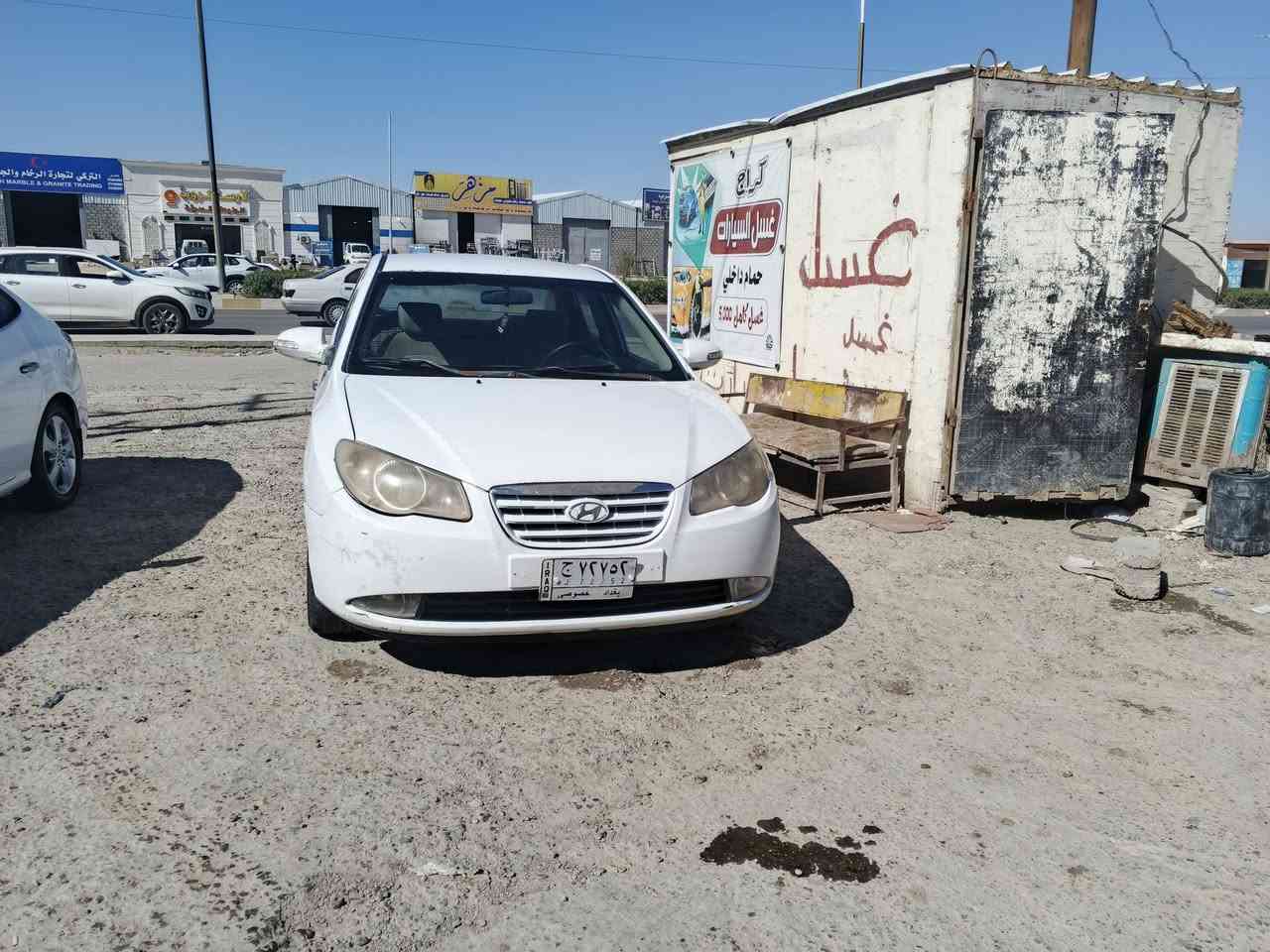 السلام عليكم من رخصت الادمن افانتي موديل 2007 رقم بغداد بسمي تحويل ثاني يوم سنويه ل 27 صبغ حزام بدون ضربه كير محرك تبريد تخم تاير صدر 65 ب 100  سياره مال بيت  السعر ب79وبيه مجال العنوان الفلوجة الاستفسار أكثر على هذا الرقم ***********
