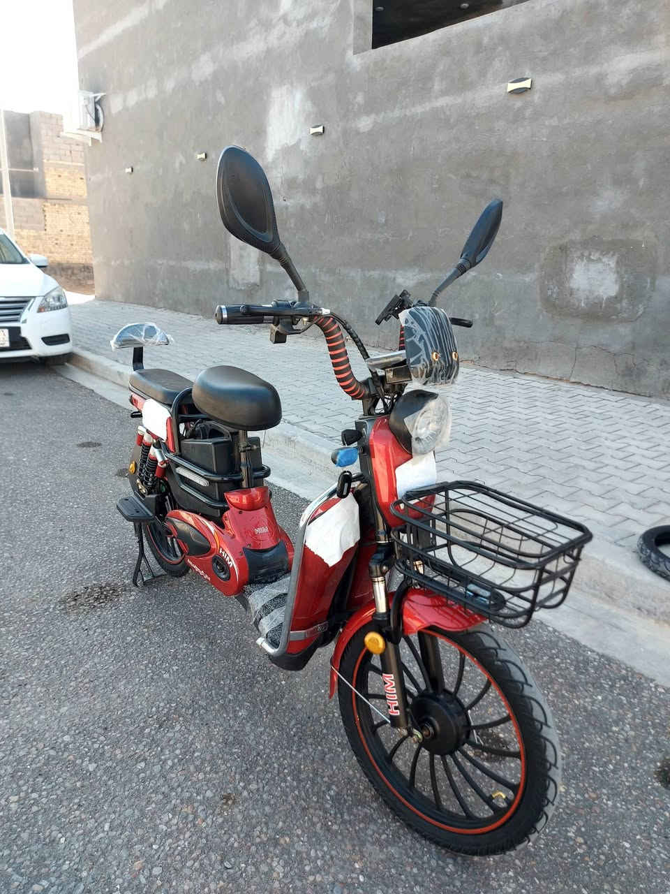 السلام عليكم دراجه شحن للبيع حجم 20 المواصفات فول إشارات رباعيه لايت بك لايت mp3 مريات 5 بطاريات السرعه 99  شفاف بصمتين تشفيل بعد مفتاحين السعر 400 الموقع بصرة النتومه حي الصادق قرب الموضفين رقم الهاتف ***********
