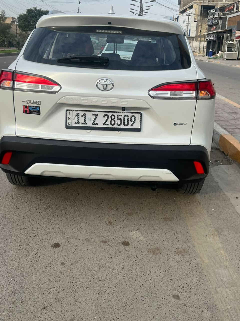 السلام عليكم
كورلا كروس 2024 هايبرد

ماشي 5000 km 

فتحة
كشنات جلد احمر كهرباء

بصمة تشغيل

كاميرا خلفية

رادار قيادة

مكفول من كلشي

رقم بغداد باسمي  السيارة 

السعر 190)

العنوان بغداد الزعفرانيه
***********
