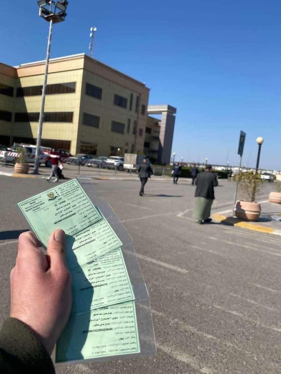 معقب مرور أربيل اي معامله سياره تجديد سنويه او سياره كاتي بخدمتكم إني ب تكميل و سريع. تكميل ب نفس يوم و فحص و هزه بدون سره شغل سريع او شي تحتاجون ب معارض وياكم اني و عقد مروري  او اي معامله مرور أربيل ب خدمتك إني مع تحياتي ل جميع  .
رقم موبايل اسيا وتحتاجون رسلوني  :***********عل واتس أب هم موجود اخوكم عبدالله
