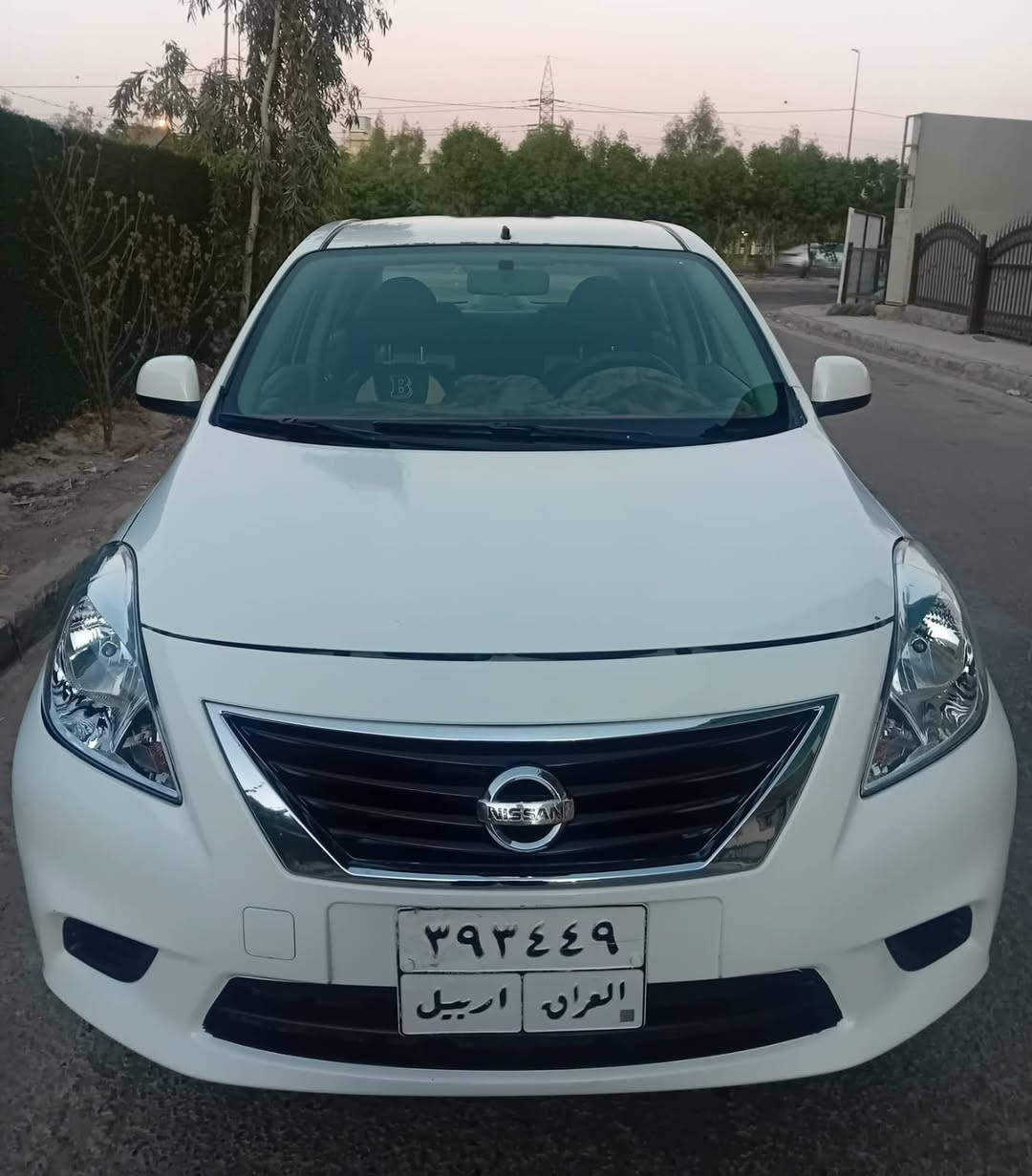 نيسان صني هندي 2014 رقم اربيل باسمي للاتصال ***********  كير محرك تبريد صدر مكفولات تخم تاير جديد قطعتين صبغ بدون داخل السعر 88$ بغداد, العراق
