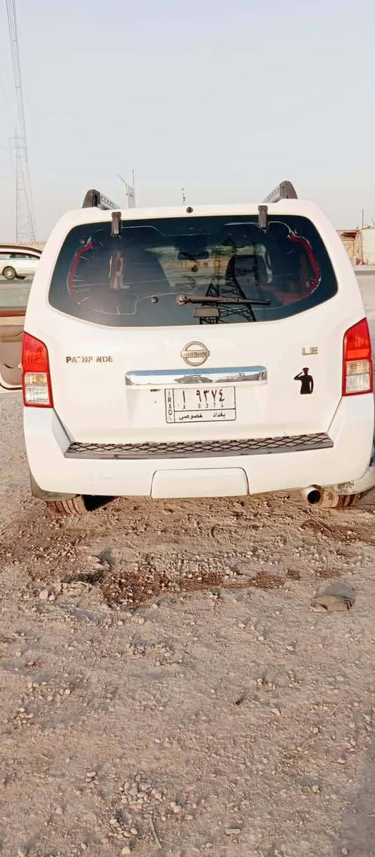 نيسان باثفندر خليجي 2009 مشروع وطني بأسمي / فول مواصفات
تبريد ٣ قطع  / فتحت سقف / دشبول ارماده

شاشة عدد 2 / ديفيدي + سيدي جنجر ٦ قرص + دمام بلادي 

كشنات جلد كهربائي

السيارة بصمة 

فور ويل 

السيارة مصبوغة حزام السعر 110بيه مجال العنوان ذي قار بالنصر رقم الهاتف ***********
