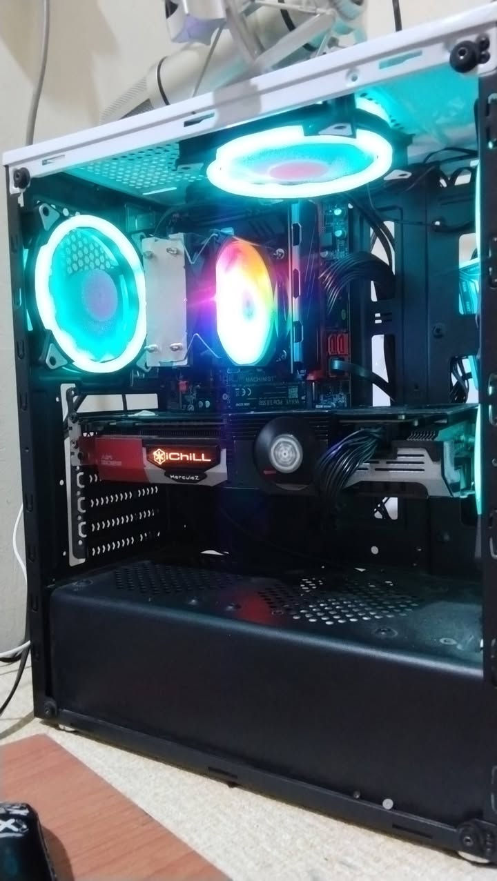 كيس للبيع ب450 وبيهه مجال بسيط على الفحص 

Case RGB xigmatek 4 fan تحكم ريموت 
XEON E5-2680 4v 14 core 28 Threading 
NVIDIA GTX 1070TI 8GB
❤️ Ram 8 + 8 + 8 = 24 GB DDR4  3200mhz ❤️ 
Machinist E5-RS9 
HARD 320 GB
power supply 600W WJCOOLMAN 80PLUS (8+8 pin)

عنواني بصره شط العرب


**إذا كنت صاحب هذا الإعلان وتريد حذفه لأي سبب، رجاءا أرسل رسالة إلى الدعم الفني**