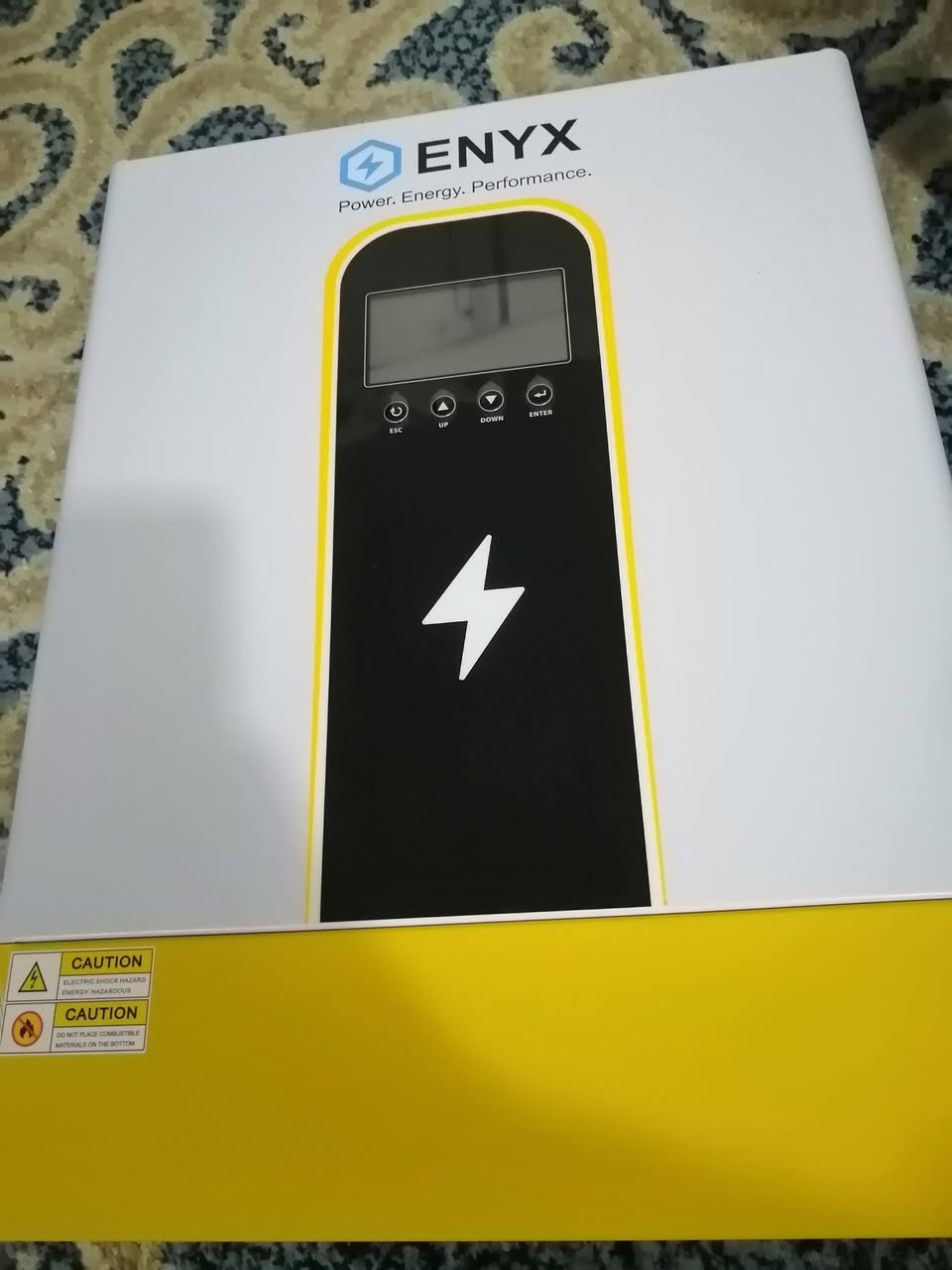 اخر قطعة 11kw انفيرتر ENYX هايبرد IP21 بسعر ٦٠٠ الف فقط فقط
للحجز واتساب *********** مهندس حيدر الربيعي للطاقة الشمسية ويوجد توصيل لكافة انحاء العراق مجانا.
