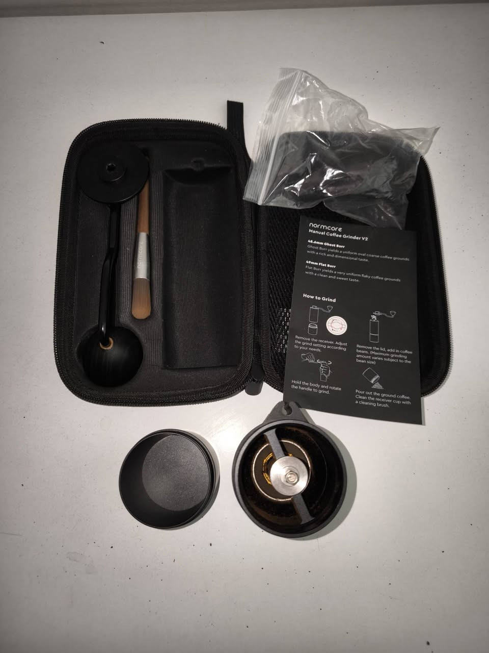 طاحونه للبيع جديده Normcore Manual Coffee Grinder V2 Ghost Burr
سلام عليكم طاحونه يدويه اصليه جديده استخدام طحنه واحده كل معداتها موجوده و كامله اشتريتها من( كشته ) رايدها بسعر 160 الف و بيها مجال بسيط جدا


**إذا كنت صاحب هذا الإعلان وتريد حذفه لأي سبب، رجاءا أرسل رسالة إلى الدعم الفني**