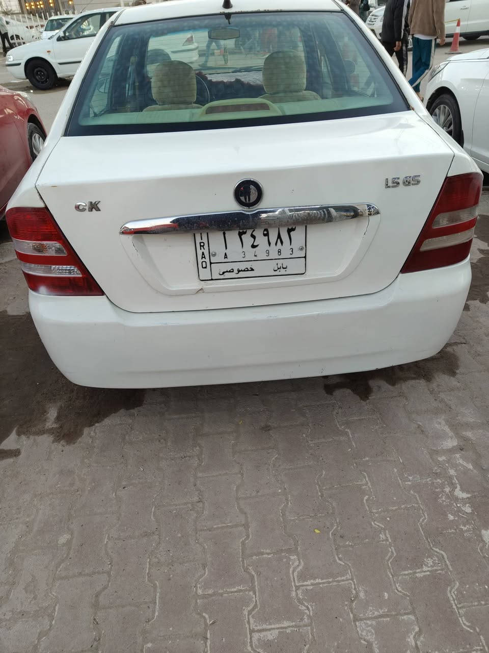 السلام عليكم
جيلي CK موديل 2013

السيارة استخدام شخصي

رقم بابل  تحويل مباشر

السيارة بيها رشات صبغ

السعر 25 ورقة بيها مجال 

مكان السيارة النجف

إتصال أو واتس أب

***********
