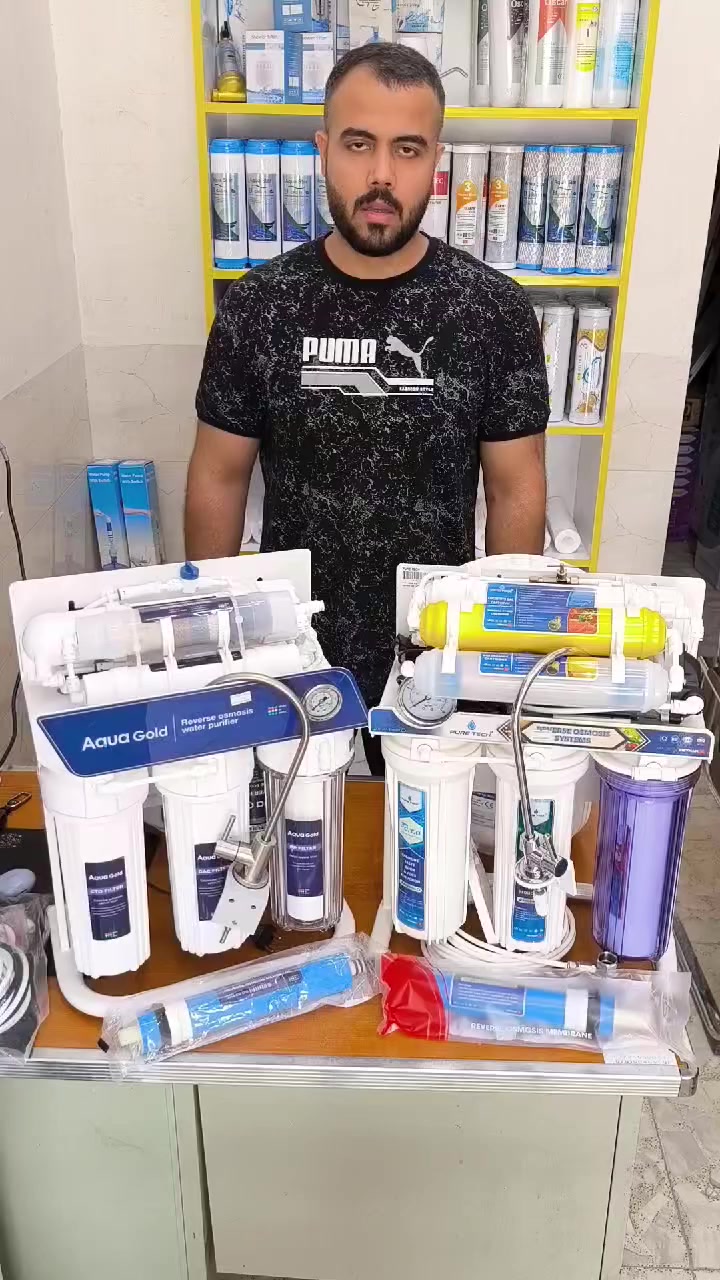 شرح تفصيلي عن منظومتي الاكوا كولد و البيور تاچ
تابع الفديو لمعرفة الاسعار👇🏼

 يوجد تنصيب🔧و توصيل 🚚  داخل احياء كربلاء و التجهيز و التوصيل لكافة انحاء العراق 
 
للطلب او الاستفسار الاتصال على ☎️ *********** 
        او ***********📞
        او مراسلة الصفحة على الخاص 📱

عنوان المحل: كربلاء مقابل مستشفى الكفيل شارع الهنيدية (گاع ابن الحلوة) قرب مجمع الصنوبر السكني 📍🚩
رابط موقع المحل على الخرائط

https://maps.app.goo.gl/2MNfWZBubY2ySvES6

ملاحضة: يوجد لدينا خدمة صيانة 🛠️🔧
