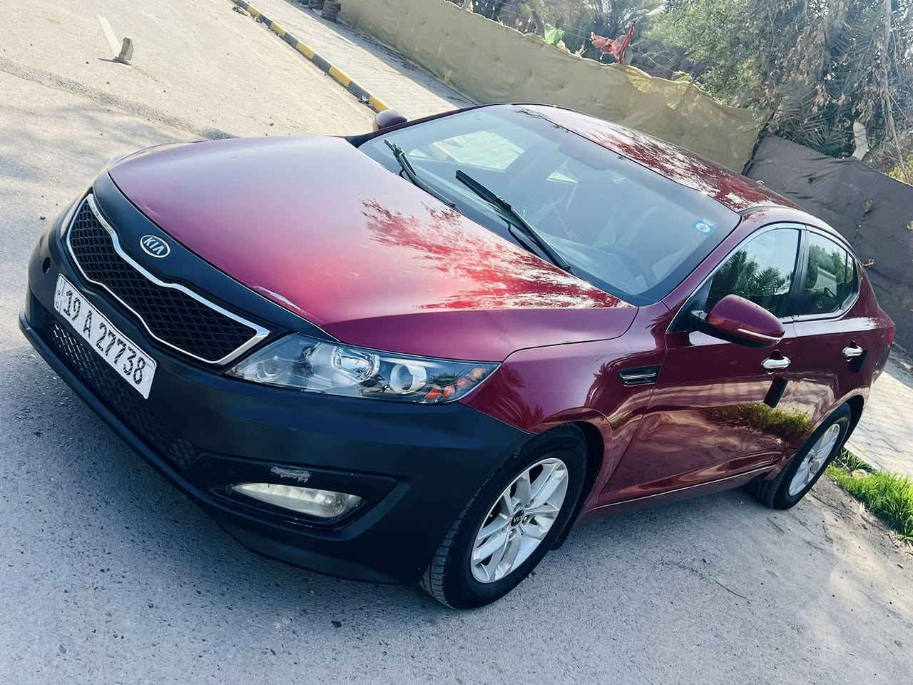 كيا أوبتما موديل  2012  مكينه و كير وحداديه و تبريد كفاله وارد امريكي حادث جاملغ وبنيد رقم جديد السعر  89  وبيه مجال بصيط حجم المحرك 2400   

‭0776 463 8092‬
