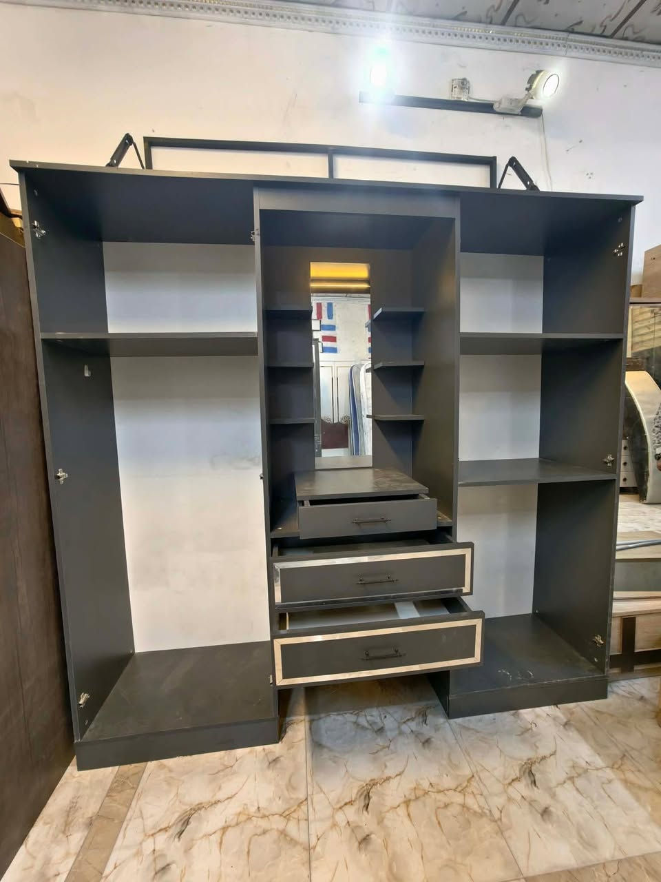 غرفه للبيع6 قطع مع هديه طابوريه نضافه 90 بالميه السعر نهايته550مع شد ونقل مجاني محافظات 25 التواصل خاص متوفره موديلات الغرف


**إذا كنت صاحب هذا الإعلان وتريد حذفه لأي سبب، رجاءا أرسل رسالة إلى الدعم الفني**