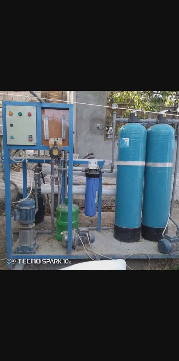 السلام عليكم
منظومه تصفية المياه R.o مستعمله 
للبيع أنتاج فالساعة 500لتر  
المكان بغداد 
***********
