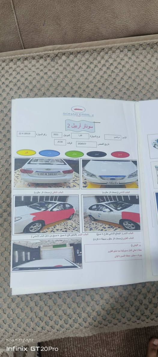 السلام عليكم النترا موديل 2011 
مكينه1600 
هزه جديدة رقم وسنويه لل30
التفاصيل و السونار في المنشور
المكان واسط قضاء الصويرة 
السعر 108 وبيها مجال
الرقم ***********
