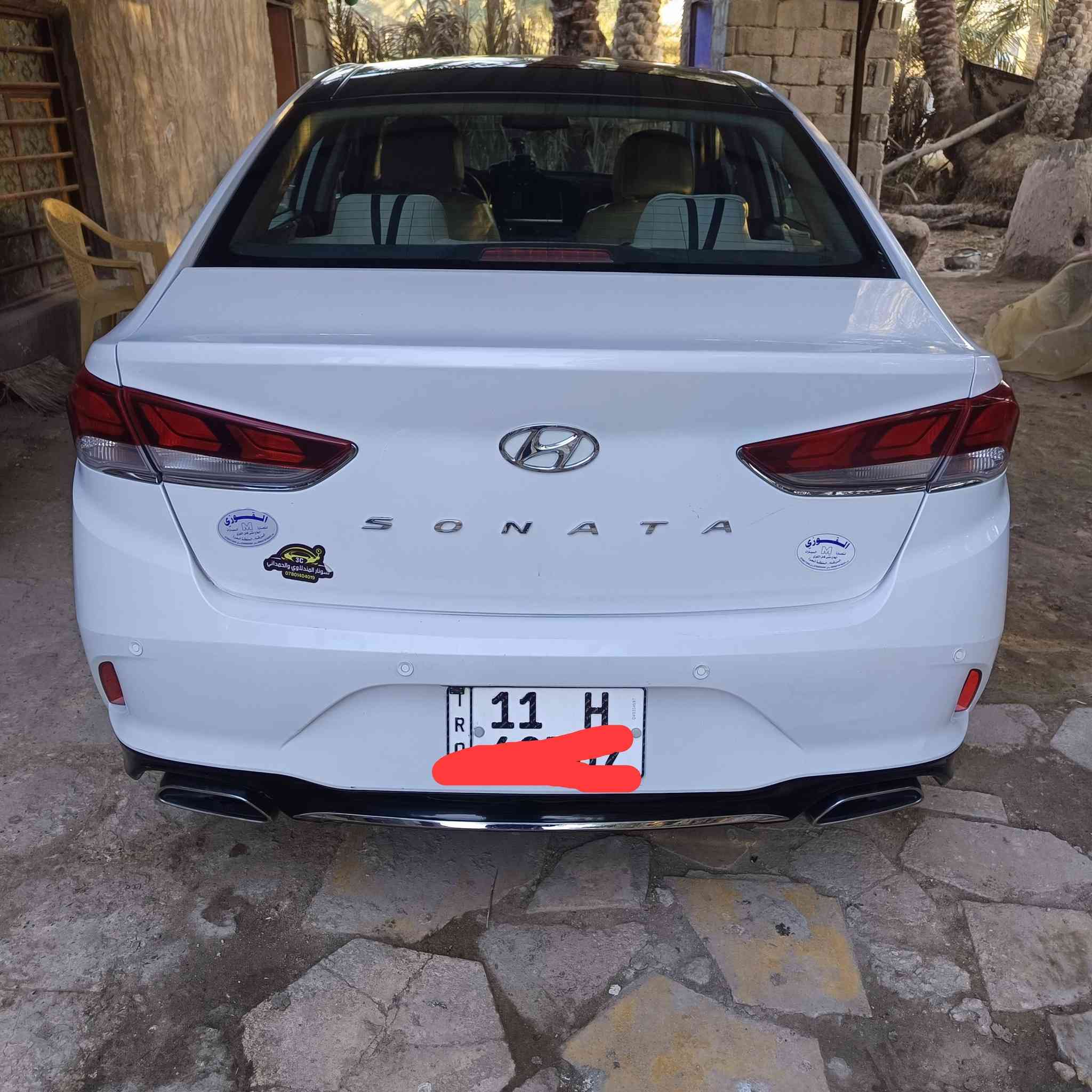 سلام عليكم .
سوناتا 2019  خليجي رقم بغداد ب اسمي مكان السيارة النجف
مكفولة كفاله عامه فقط شخط باب صدر مكحل 
مكينه 2400 دوش
فول بنوراما
 3 وضعيات 
داخل بيجي 
حساسات خلفي 
اشاير بل مري + شفط مع الفتح والتقفيل 
تحكمات ستيرن 
صندوق كهربائي 
قطعتين خلفي تبريد 
  دبل كزوز خلفي 
ويل كب 5 حجم 18 
كامره خلفيه
لسياره كامله مكمله تخم تاير جدد حداديه جديده وما نقصها شي
سعر 190$
تواصل خاص او وتساب ***********
