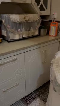 كاونتر ٢٫٥م • مرمر طبيعي • بغداد الشعب