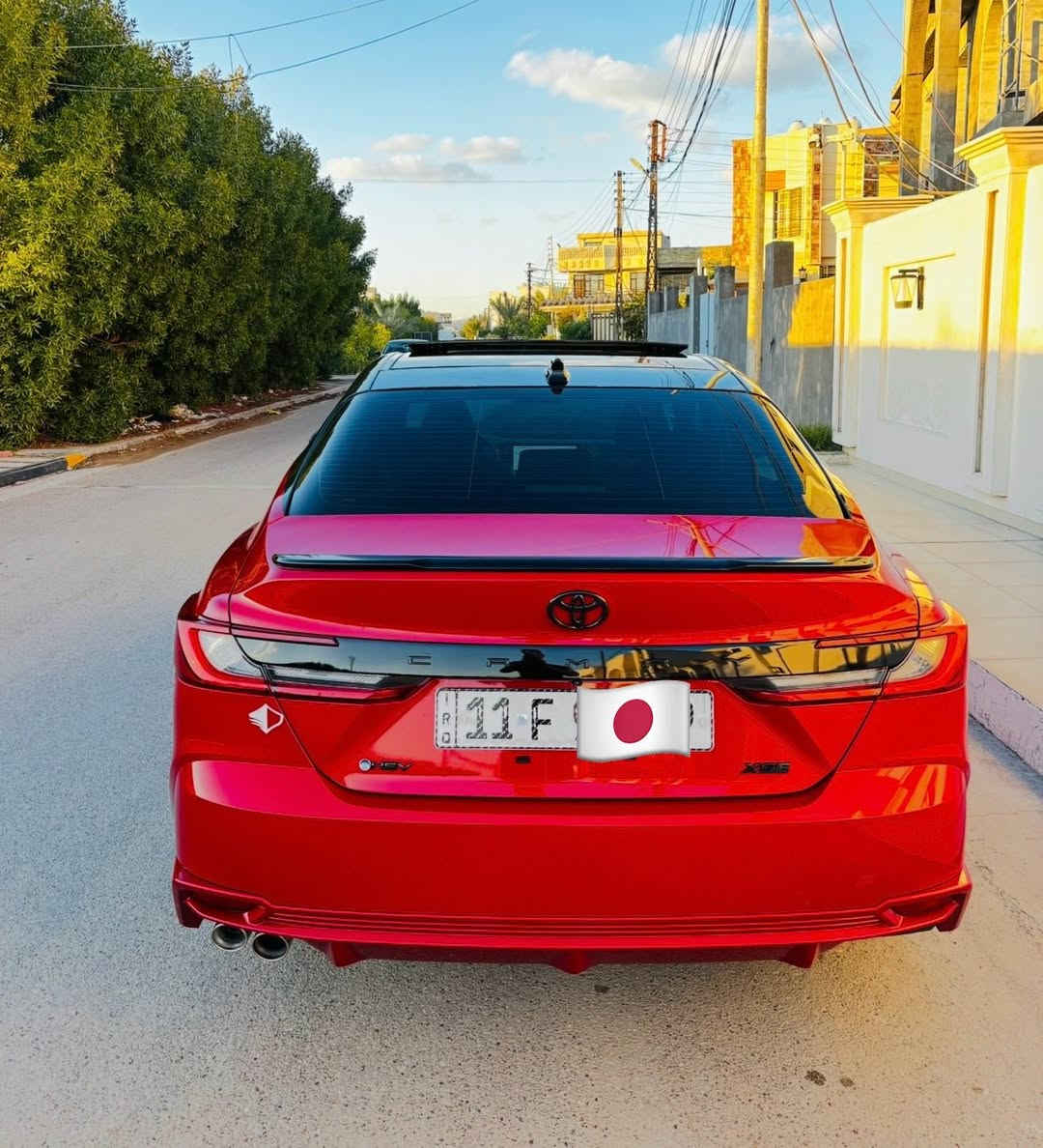 كامري هايبرد 2025 XSE بلاك ايدشن
كلين تايتل  🛑
ماشية 4435 ميل 
اللون احمر مميز
داتا شو❇️
كراسي جلد   تدفئة تبريد  تدفئة ستيرن
مانع تصادم PCS  
تحديد المسار  LDA
‏BSM  نظام النقطة العمياء
‏PDA  مساعد القيادة التفاعلي
‏SEA نظام الخروج الآمن 
‏RSA قراءة لوحات الطريق
مثبت سرعة تفاعلي ACM ‏
نظام صوتي مميز JBL 
♦️عنوان السيارة بغداد  السيدية
للاستفسار  واتساب✅ فقط 
***********
