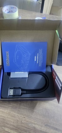 محول HDMI • دريمكاست • التوصيل والتشغيل