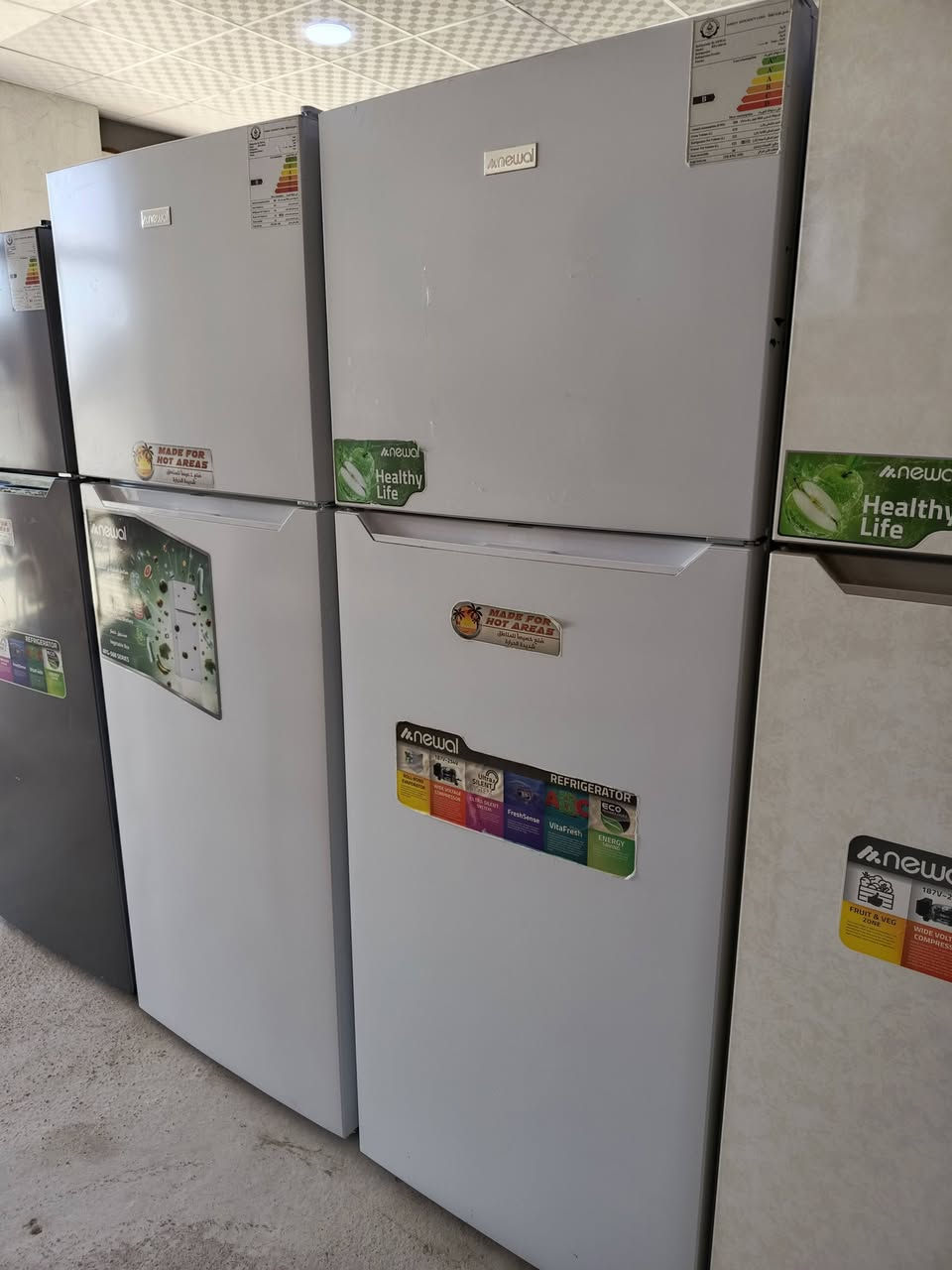 زبائننا الكرام 🌹🌹
✅ تم وصول وجبة جديدة من ثلاجات من شركة نوال التركية كافة الأحجام من 6 قدم إلى  22 قدم من ماركات عالمية  بسعر مناسب (( البيع اقصاد ونقد ))  وبالمواصفات التالية :

ومتوفر مجمدات جديد ومستعمل #وطباخات

متوفر كافة الماركات العالمية والأوروبية 
       
    المواصفات 

• حجم 22 قدم 
• ضوء داخلي
• مدخر للطاقة
• منخفض الضجيج
• تيرموستات قابل لتعديل الحرارة
• سلة خضراوات قابلة للإستخراج

⚠️ لا نتعامل مع المناشئ الرديئة اطلاقاً بل نتعامل مع الماركات العالمية وذات الجودة الممتازة . 

#عنواننا 

جنوب الموصل بلقرب من مفرق الشورة الشارع العام 

معرض الأمير للاثاث المنزلي 

#للطلب والاستفسار الاتصال على رقم الهاتف 

‏‪***********‬‏ 

هو المراسلة على الواتساب 

#معرض_الامير ….. #خيارك_الافضل

السنا الوحيدين ولكننا الأفضل
