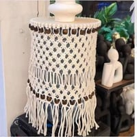 غطاء براد • مكرمية يدوية • بوهيمي