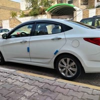 هونداي اكسنت خليجي موديل 2014 محرك 1600 رقم كربلاء بسمي السياره فول مو...