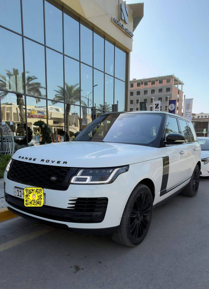 Range Rover
Autobiography VIP
2018
 
V8 Supercharged
 🇬🇧🇬🇧🇬🇧
رانج روفر 
فوك اوتوبايغرافي

الموديل ـ 2018
رقم بغداد ❤️ 

لون أبيض بلاك ادشن اصل 😍 
داخل احمر مميز ايضا vip 😍
وايضا التجوة الوسط منفصل كهرباء   

وكالة سردار 😍
بصمة عدد ٢

السيارة كفالة عامة عدا بارد بسيط 
كما موضح بالسونار المرفق مع الصور ..
 سيارة مكفولة ميكانيك وبيها ادامة كاملة 

عداد المسافة ـ ٩٠ الف كيلو 😍 فقط 

المواصفات 🇬🇧🇬🇧
♦️ المحرك ـ 8  سلندر سوبر جارج
♦️ قمارة شامواه 
♦️ مسند خلفي كهرباء 
♦️ دوسات كهرباء
♦️ ابواب شفط 
♦️ كامرات ٣٦٠ درجة 
♦️ رادار 
♦️ مساج 
♦️ فول مواصفات 

ميحتاج اكتب اكثر 

تسأل على السعر 
اتصل او راسلنا واتس اب 
او ادخل كروبنا الرئيسي 
سوق رانج روفر العراق ❤️

مكان السيارة الكرادة او اليرموك ❤️❤️
وبأسمي تحويل ثاني يوم 

للأستفسار 
 
*********** 
 سلام رانج روفر 

@الجميع

