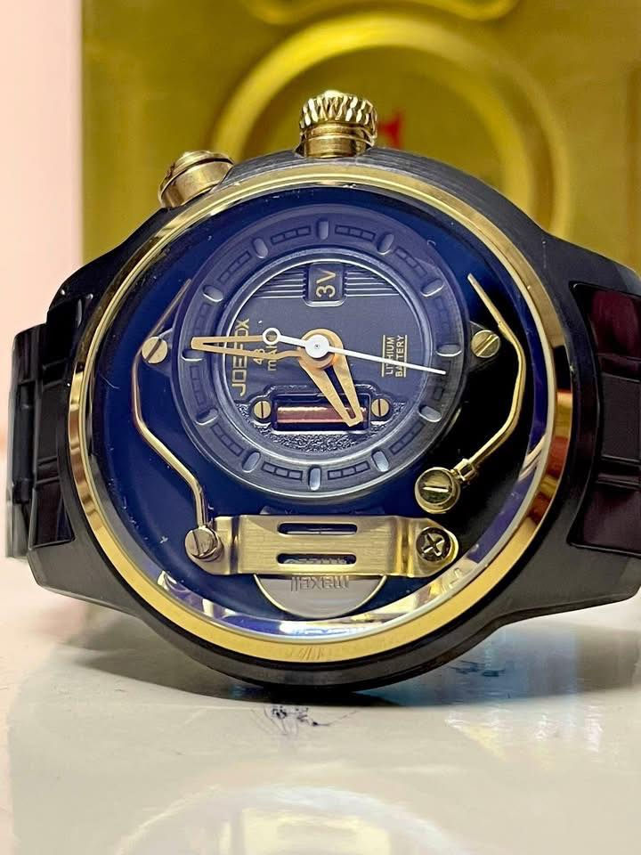 #مزاااااااااد
السلام عليكم ورحمة الله وبركاتة 

الساعة نازلة من الصفر وأقل رفعة خمسه 5 دولار 
يبدء المزاد من الآن وينتهي غداً في نفس الوقت النشر

#ملاحظة تباع الساعة إلى أعلى سعر ولا تسحب الساعة مطلقاً حتى وان لم تصل الى السعر المطلوب

العلامة اليابانية جي فوكس JOYFOX 
الساعة جديدة لوك شمع مع العلبه الخاصه بالساعه 
•مكينه ياباني اصلي 
•لون مميز جذاب 
•السير ستانلس ستيل اصلي  
•مينا 3d تتغير حسب حركة الضوء 
•اضائة ليلية
•قطر الساعه 43 ملم 
•ضد الماء 50 متر 
•بدن ستانلس ستيل
يوجد توصيل لكافة المحافظات 5 الف

الرجاء ارسال العنوان والرقم على الخاص للأعتماد قبل السوم ♥️
الرجاء ارسال العنوان والرقم على الخاص للأعتماد قبل السوم ♥️


**إذا كنت صاحب هذا الإعلان وتريد حذفه لأي سبب، رجاءا أرسل رسالة إلى الدعم الفني**