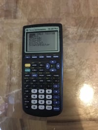 TI-83 Plus • حاسبة علمية • ذاكرة احتياطية