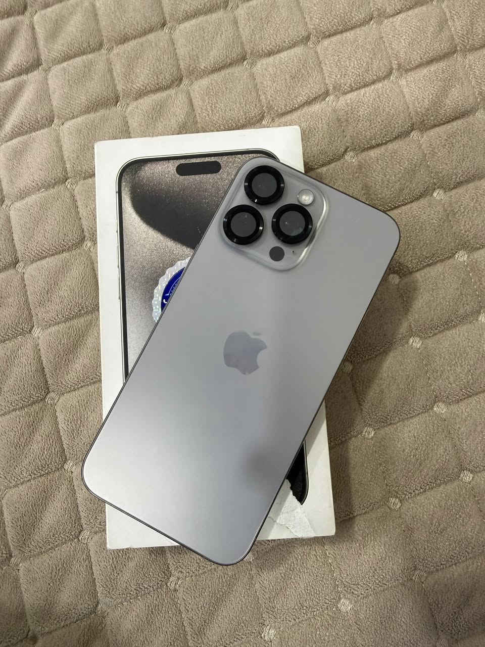 السلام عليكم
آيفون ١٥ برو ماكس للبيع 

الجهاز بطارية ٩٥ بلاد ع الفحص

ذاكره ٢٥٦

عدد الدورات ٣٠٠

التلفون أي شخط مابي مكفول من كلشي الجهاز شتريته ع إيدي استخدام قليل كلش مال جناي 

السعر 1150 
مكاني بابل حله 
غير متواجد خاص الاتصال ع الرقم 

الاستفسار ***********
