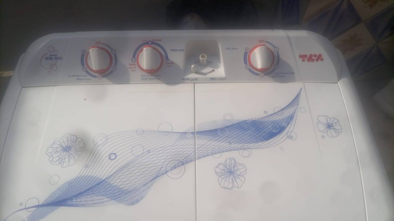 غسالة شغالة ع الفحص حجم 12kتقريبا السعر 150بي مجال
العنوان الشهداء قرب جامع السلام 
***********
