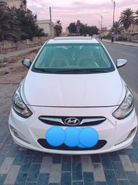 اكسنت موديل 2013 خليجي محرك 1600 دوش قطرتين  بااسمي رقم بغداد سنويه وه...