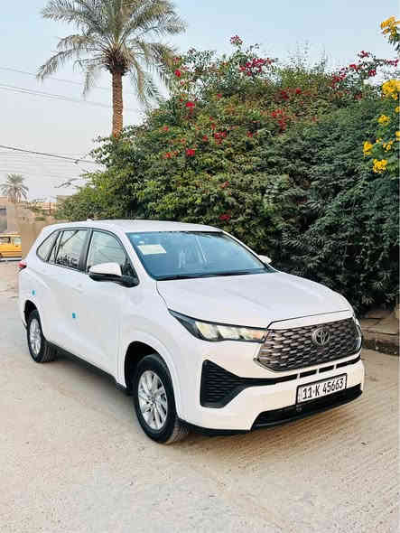 سلام عليكم للبيع تيوتا انوفا مديل 24  وارد خليجي هايبرت ماشيه  38 بسمي بدون حادث صبغ عام اثر ستيكرات على وضع شركه محرك 2700 بصمه تبريد 3 قطع 7 راكب سياره جديده السعر  230 للتواصل ***********  بيع او مراوس حسب القناعه حلة
