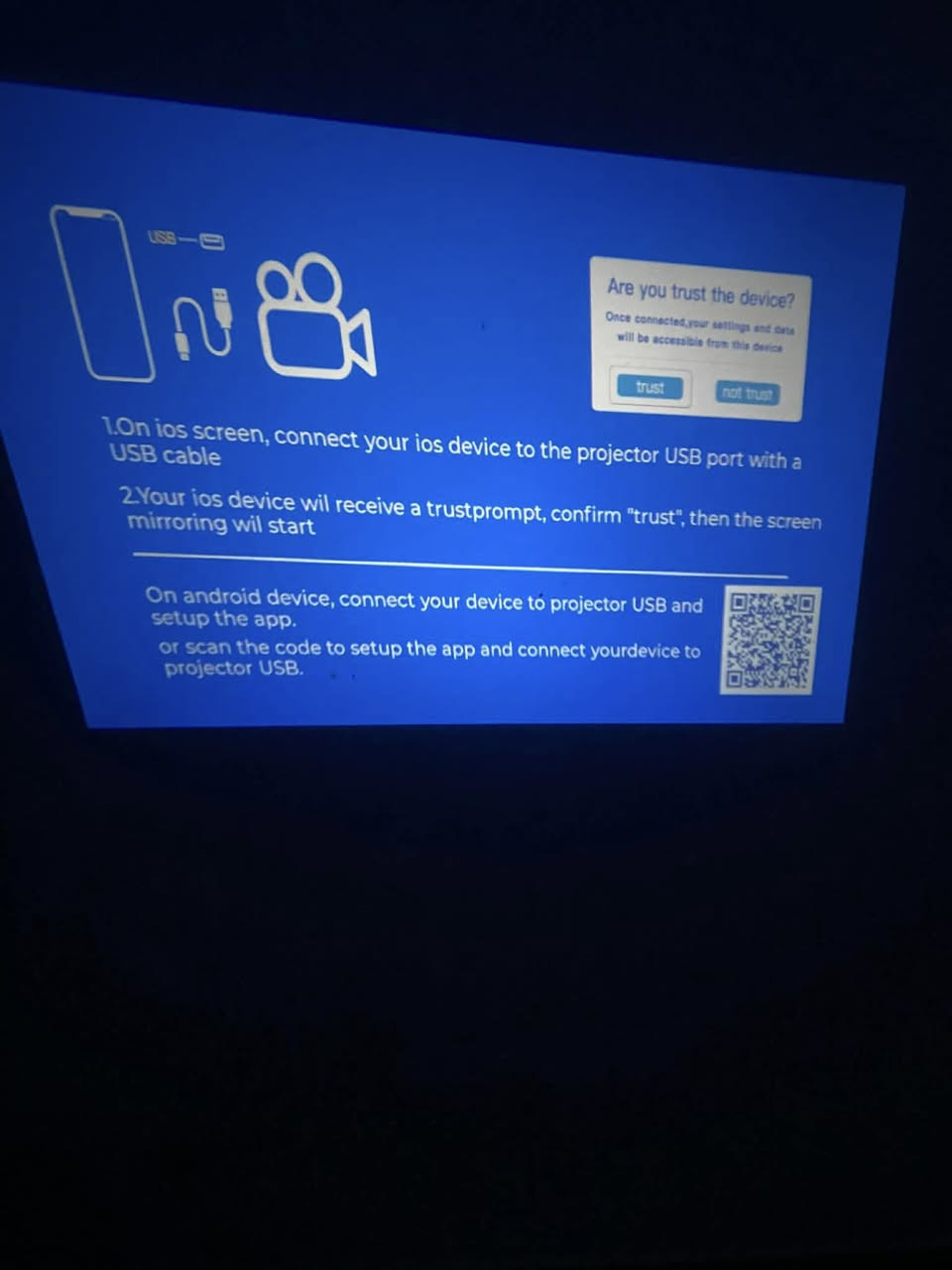 السلام عليكم
جهاز داتا شو شو عرض سينمائي . يعرض موبايل  يفيد الدراسة بي منفذ Hd لربط ستلايت ومنفذ الفلاش .مشاهدة واضحة.يحتوي على مكبر صوت مدمج.مع ملحقاتها   (محوله تشغيل +ريموت )السعر : 50 الف


**إذا كنت صاحب هذا الإعلان وتريد حذفه لأي سبب، رجاءا أرسل رسالة إلى الدعم الفني**