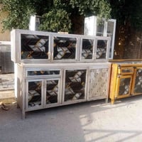 كاونتر قطعتين • أرضي أو تعليگ • نظيف