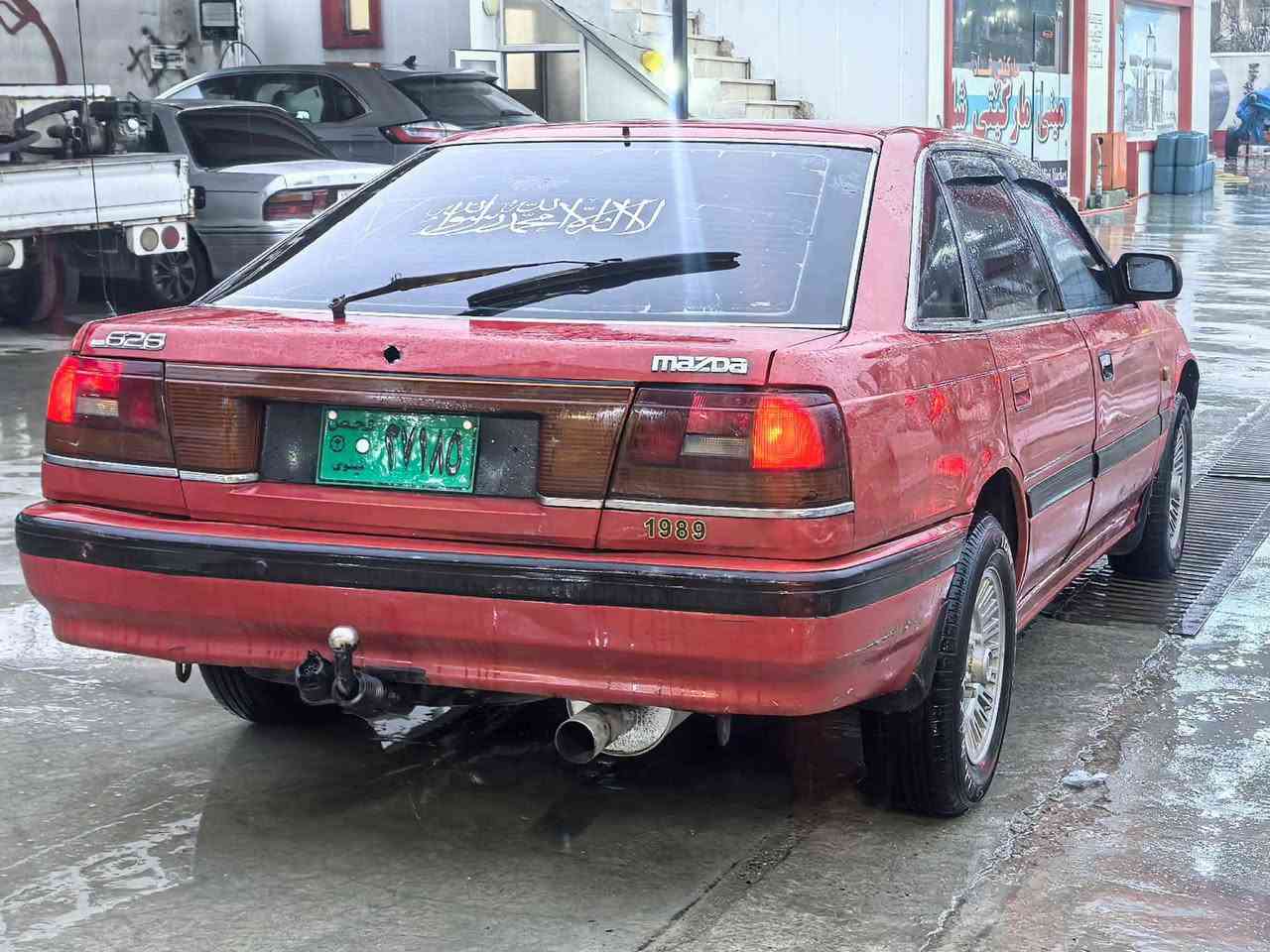 مازدا 626 مۆدیل 1991  هەشت و بەخ گێڕ و  مەکینە بە شەرت سەنەوی و وەکالە تووند و بەندە تایەی نوێ 19و معاملە
ژمارەی موبایل *********** سوران, أربيل
