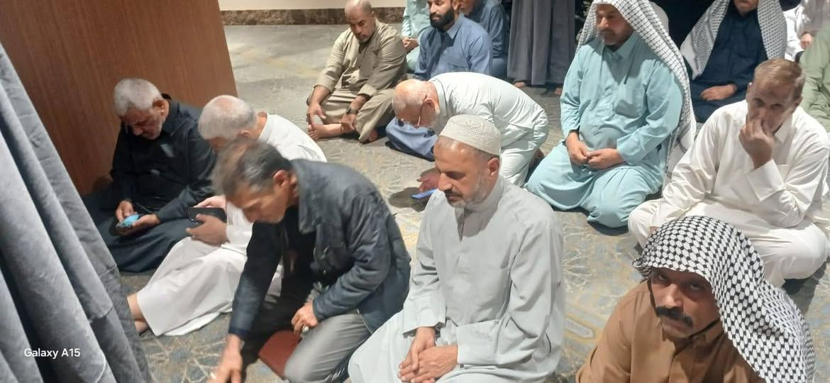 #التغطيةالصورية
ل شركة النور المبين أثناء إقامة صلاة الجماعة
في المسجد في فندق الميدان في مكة المكرمة
_____________________________
🎗️خدمة ضيوف الرحمن شرف لنا 🎗️
_____________________________
موعد رحلتنا القادمه 2026/1/16
للحجز والاستفسار الاتصال على الأرقام ادناه :
***********
***********
***********
#مكة_المكرمة
