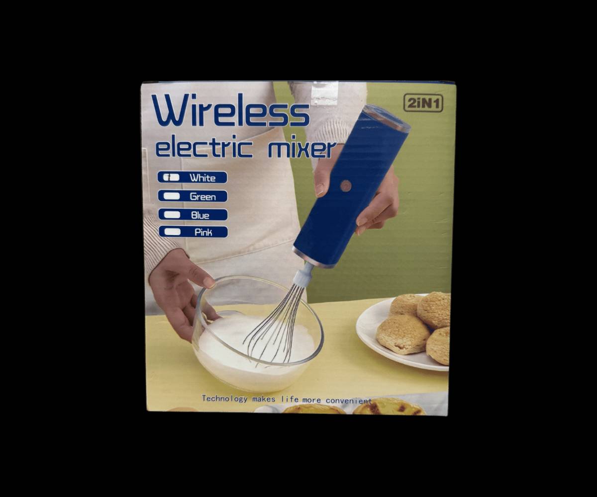 ✨ محضرة طعام 2 في 1!

🥚 تخفق البيض والكريمة في ثوانٍ.

🥗 وتفرم الخضار بسرعة رهيبة.

⚡ محرك قوي وأداء مثالي يوميًا.

🔋 لاسلكية وتتشحن بـ USB.

🎁 ملحقات متعددة: خافق + وعاء + أداة فصل البيض.

👌 جهاز واحد يغنيك عن أدوات كثيرة في المطبخ!

متوفر توصيل الكل العراق