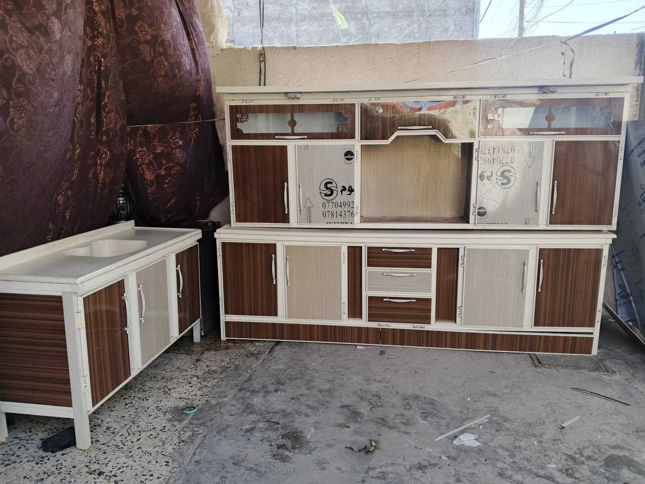 سلام عليكم كاونتر 3مترات مرمر وسنك مرمر مترا ونص  كاونترر كلش جديد الشراي يراسلني خاص وتدلل هاذ رقمي للتواصل ***********
