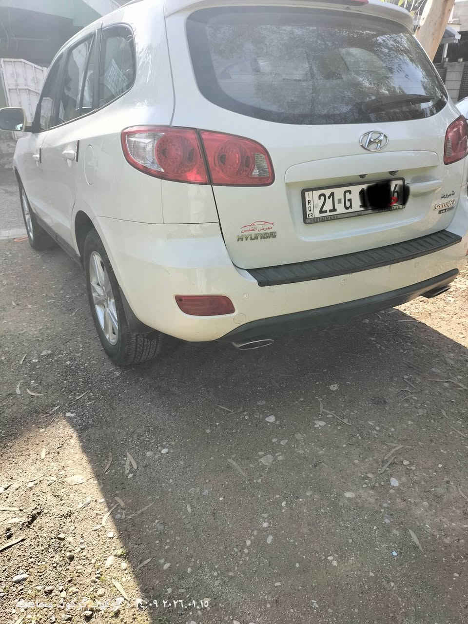 سنتافي 2009محرك 6 صبغ 4قطعة سنوية جديد وبطاقة بنزين السعر 115ورقة اتصال برقم ***********
