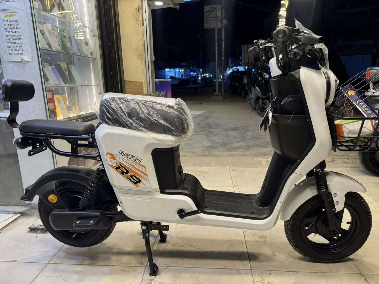 اقوى سعر بالنقد وبالقسط وبدون مقدمة 🫨🔥

دراجة ريان R9 اعلى مواصفات VIP متوفره باللون ⚪️⚫️🔴
وكالة جديدة ضمان سنة كاملة بالدراجة. 
صور وتفاصيل الدراجة بالمنشور.

سعر النقد 590
سعر القسط 71 الف على 10 اشهر بدون مقدمة.

عنوان اعظمية سبع ابكار سوق السمكة مقابيل دائرة الكهرباء.
*********** متوفر واتساب
