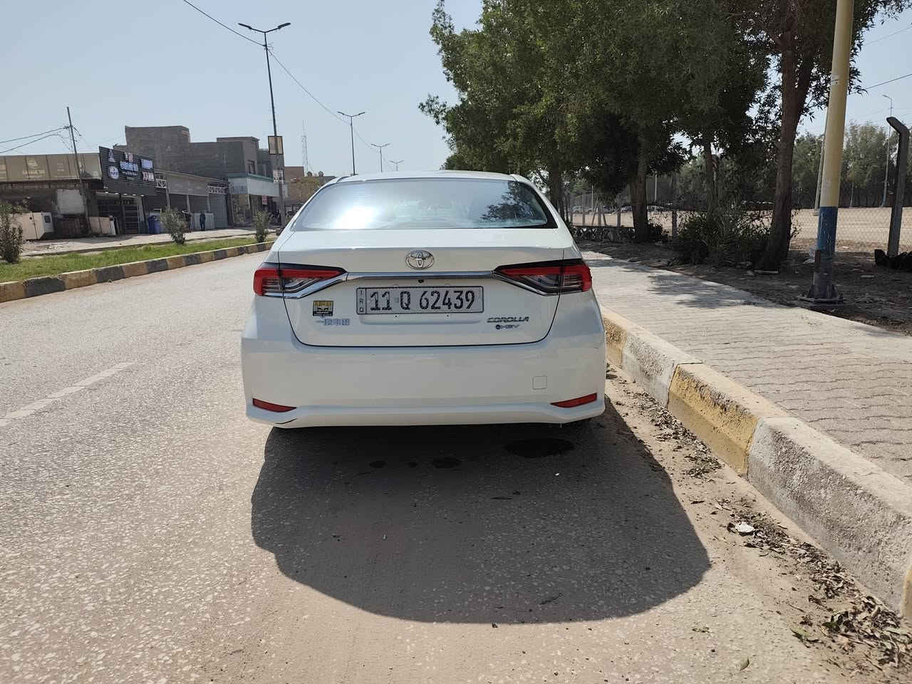 السلام عليكم 
تويوتا كورولا 2024 شكل الخليجي مكفولة عدا طخه بسيطه بالجاملغ الامامي جهة السائق ماشية 26 الف كيلو 
السيارة حاطلها عازل حراري للزجاج و غراضها كاملة من ارضيات و عده
 فتحه و كشنات جلد
شاشة  و عداد دجتال 
رادارات  و باقي المواصفات المعروفة 
للبيع ب152 دولار و بيها مجال جدا بسيط للشراي 
او مراوس بكورولا كروس او فروتلاندر نفس الموديل او اعلى 
مكاني الحلة 
***********
