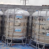 جميع القياسات متوفره وعدنا تخفيض على حجم 500 و 1000 لتر  Tangki Stainl...