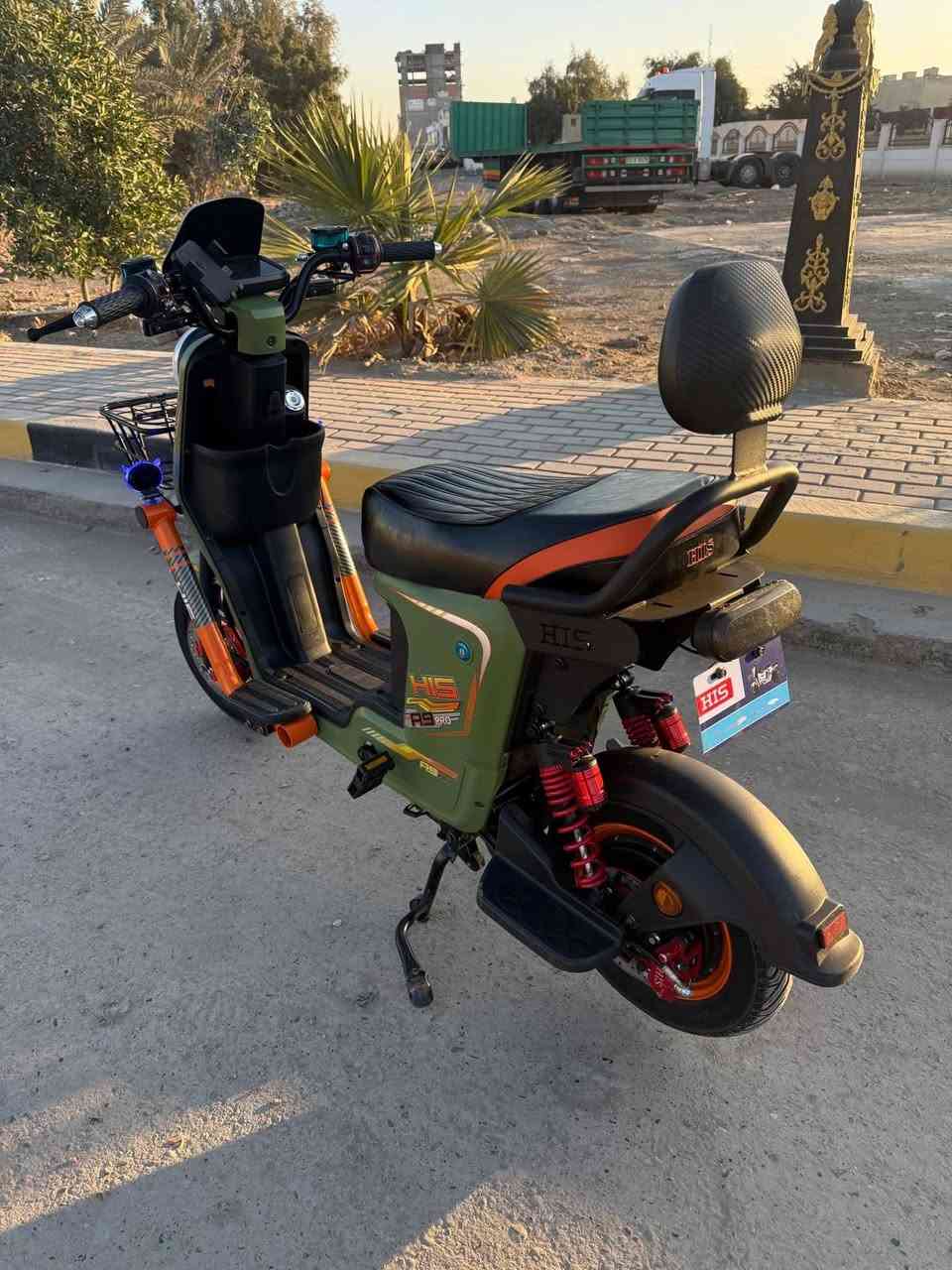 دراجه شحن.(R9برو..موديل الجديد
للبيع
موديل 2026

5.بطاريات اكبار

32.A

الدراجه قويه ومعروفه
الدراجه بعده وكاله..استخدام غليل

فول مواصفات

4.سرع

السعر 600.وبي مجال

للعلم ماخذها اب 670.
بل وصل مكتوبه
بغداد ابو غريب
***********
وتساب اي استفسار
