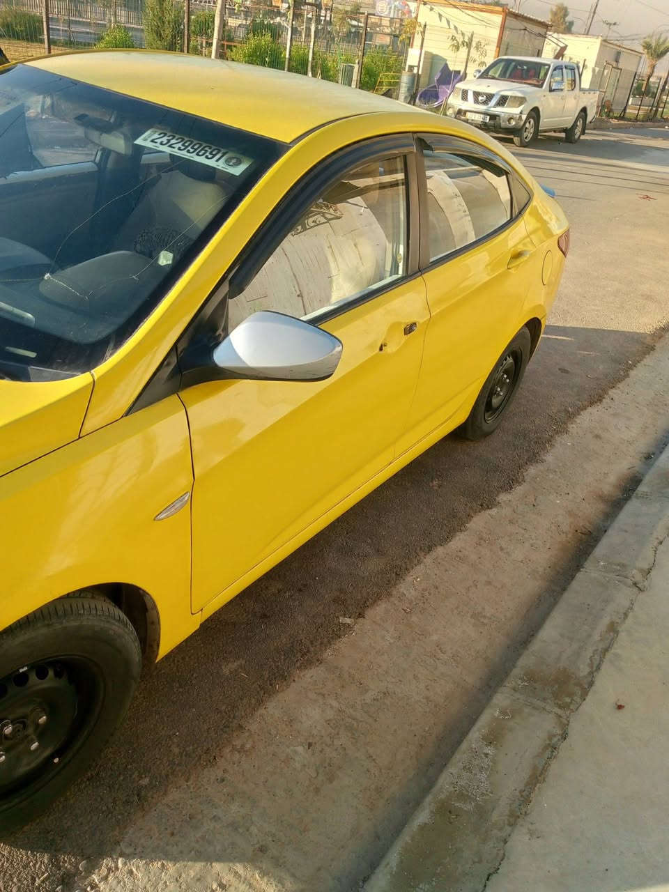 اكسنت 2012 وارد خليجي محرك دوش رقم نينوى مشروع وطني بدون ضرر كير توماتيك جامات عادي كابون بيها للبيع او معارضه بسيارة خصوصي اي استفسار اتصل *********** السعر 92ورقه غرامات مابيها الهيئه عالبائع
