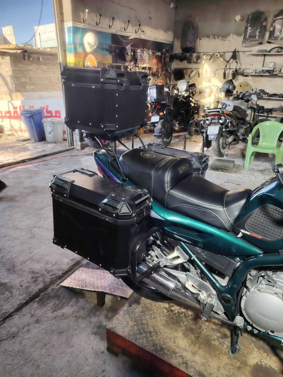 اللهم صلي على محمد وآل محمد الطيبين الطاهرين
عمل اليوم ربط جنط المنيوم ياماها دفرسون 900
اخوكم امين ياماها
بغداد تاجي مصابيح قرب مرور تاجيات ***********
