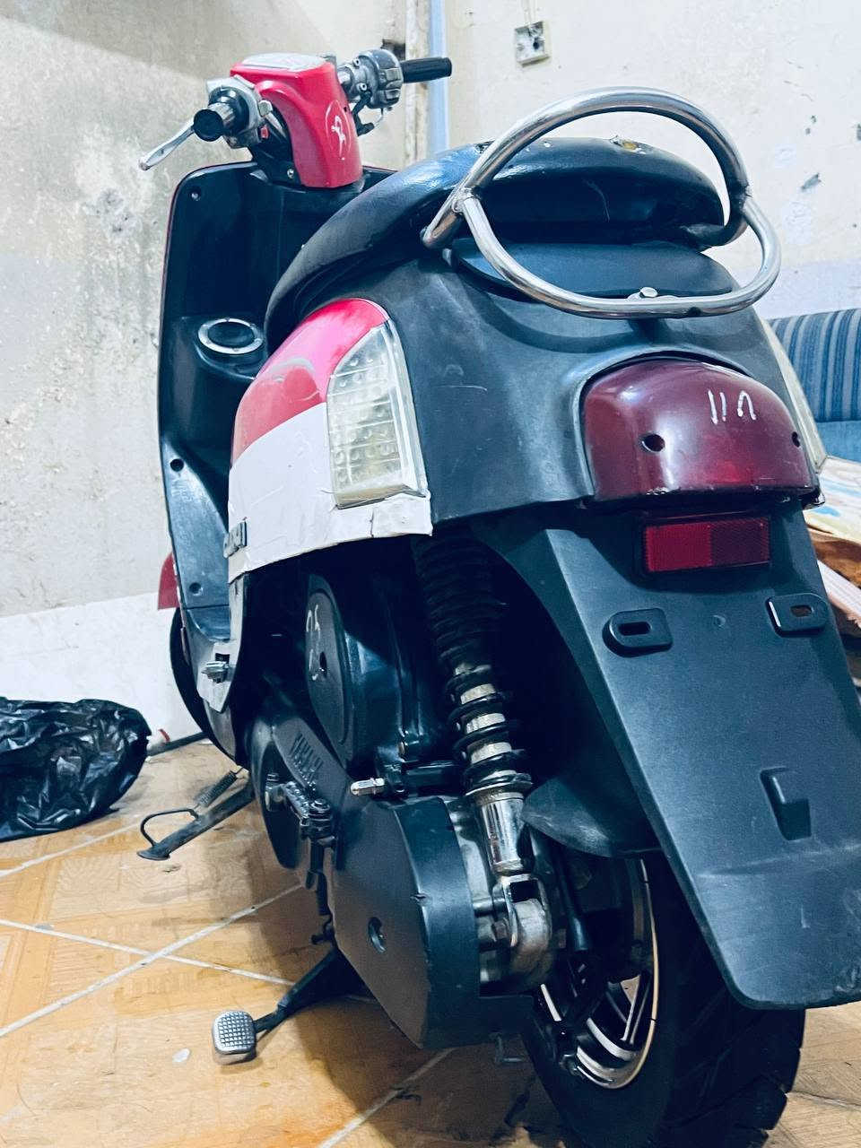 سلام عليكم بوليسي لبيع دراجه نضيفه خير من الله ما ناقصه شي ملاحضه جانت 55 ورجعته ع بلاد 49 الشراي يتصل ع رقم ونتفاهم ع سعر ***********

