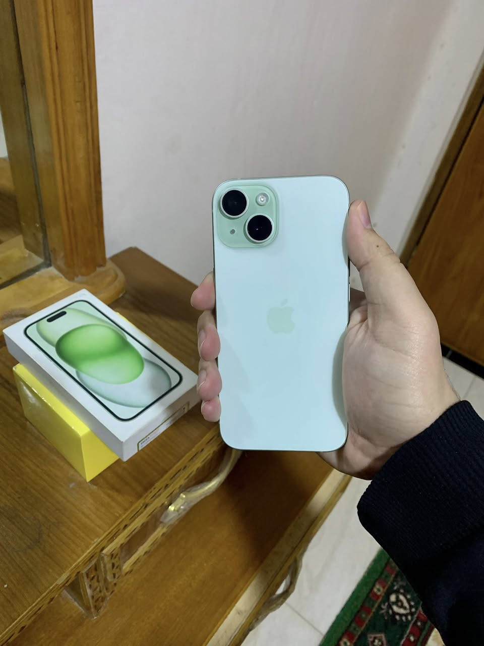 ايفون ١٥ عادي اخو الجديد جهاز يلمع شرق اوسط كارتونته وياه ذاكرة ٢٥٦ كيكا بطارية ٨٤ جهاز راقي جداً واستخدام قليل سعره ٧٢٥ الف وبي مجال جداً جداً بسيط على كد كروتك مكاني ميسان حي الشهداء خاص موجود
لايوجد توصيل بيع فقط ..
معلومة الجهاز سعرة مناسب .
ملحقات الجهاز كارتونه.
مايعجبك الجهاز اعبر المنشور ..


**إذا كنت صاحب هذا الإعلان وتريد حذفه لأي سبب، رجاءا أرسل رسالة إلى الدعم الفني**