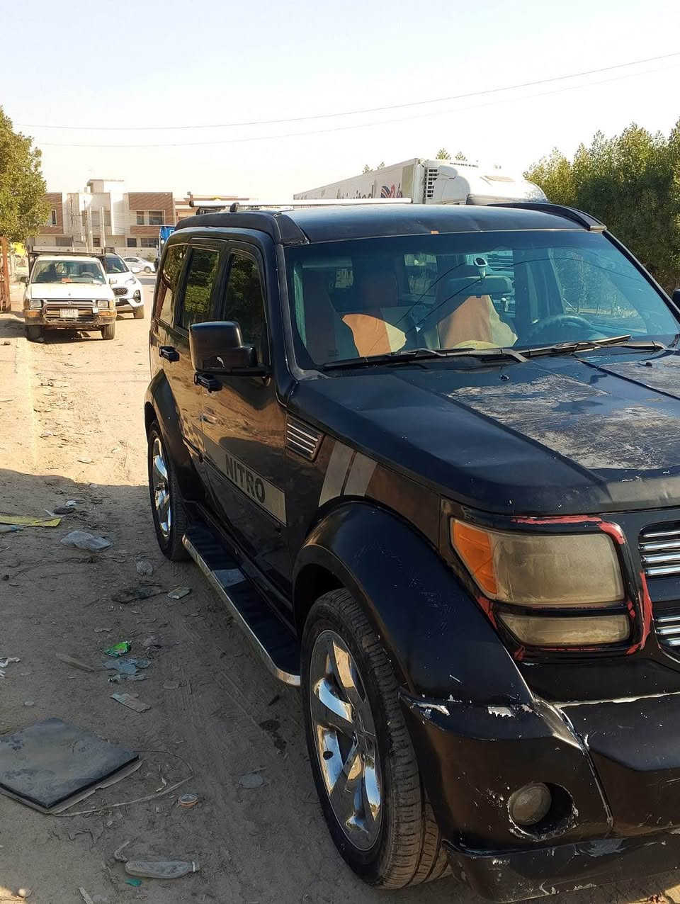 السلام عليكم 
٢٠٠٧ دوج نترو 
كير جديد 
محرك جديد 
صدر امام خلفي جديد 
ضفاير جديده 
جبوه كامله جديده 
نوزلات جويترات جديده 
بنكه راديتر جديد 
بس يرادلها ترتيب بلكشر 
السياره عارضها ب ٦٥ وبيها مجال 
اتصال او وتساب *********** بغداد, العراق
